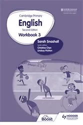 Book cover of Cambridge Primary English Workbook 3 by Sarah Snashall