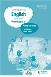 Book cover of Cambridge Primary English Workbook 5 Second Edition by Marie Lallaway