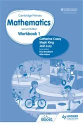 Book cover of Cambridge Primary Mathematics Workbook 1 Second Edition by Unknown