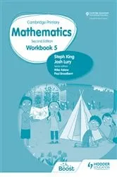 Book cover of Cambridge Primary Mathematics Workbook 5 Second Edition by Josh Lury