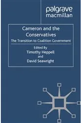 Book cover of Cameron and the Conservatives by T. Heppell