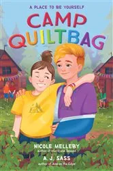 Book cover of Camp QUILTBAG by Nicole Melleby