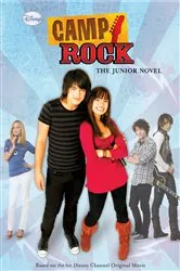 Book cover of Camp Rock The Junior Novel by DISNEY BOOK GROUP