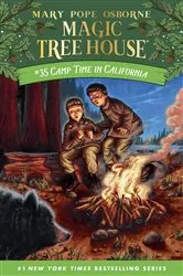 Book cover of Camp Time in California by Mary Pope Osborne