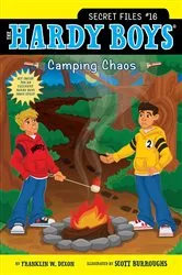 Book cover of Camping Chaos by Franklin W. Dixon