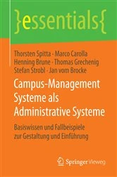 Book cover of Campus-Management Systeme als Administrative Systeme by Thorsten Spitta