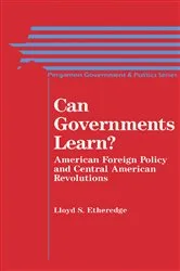 Book cover of Can Governments Learn? by Lloyd S. Etheredģe