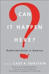 Book cover of Can It Happen Here? by Cass R. Sunstein