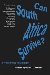 Book cover of Can South Africa Survive? by D. Brewer