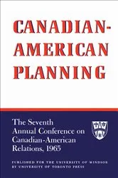 Book cover of Canadian-American Planning by University of Windsor