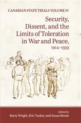 Book cover of Canadian State Trials, Volume IV by Barry Wright
