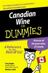 Book cover of Canadian Wine for Dummies by Tony Aspler