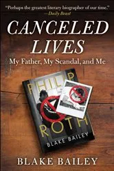 Book cover of Canceled Lives by Blake Bailey