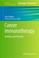 Book cover of Cancer Immunotherapy by Velia Siciliano
