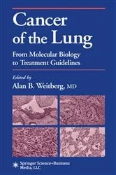 Book cover of Cancer of the Lung by Alan Weitberg