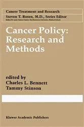 Book cover of Cancer Policy: Research and Methods by C.L. Bennett