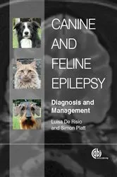 Book cover of Canine and Feline Epilepsy by Luisa De Risio