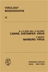 Book cover of Canine Distemper Virus by M.J.G. Appel