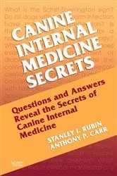 Book cover of Canine Internal Medicine Secrets E-Book by Stan Rubin