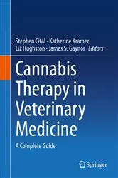 Book cover of Cannabis Therapy in Veterinary Medicine by Unknown