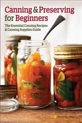 Book cover of Canning & Preserving for Beginners by Rockridge Press