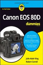Book cover of Canon EOS 80D For Dummies by Julie Adair King