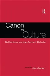 Book cover of Canon Vs. Culture by Jan Groak