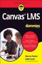 Book cover of Canvas LMS For Dummies by Marcus Painter