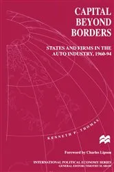 Book cover of Capital beyond Borders by Kenneth P. Thomas