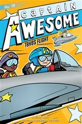 Book cover of Captain Awesome Takes Flight by Stan Kirby