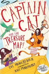 Book cover of Captain Cat and the Treasure Map by Sue Mongredien