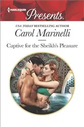 Book cover of Captive for the Sheikh's Pleasure by Carol Marinelli