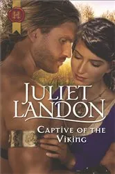 Book cover of Captive of the Viking by Juliet Landon