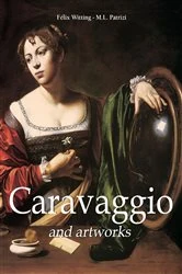 Book cover of Caravaggio and artworks by Félix Witting