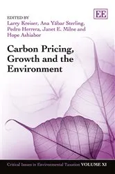 Book cover of Carbon Pricing, Growth and the Environment by Unknown