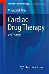 Book cover of Cardiac Drug Therapy (8th ed.) by M. Gabriel Khan