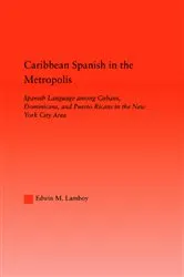 Book cover of Caribbean Spanish in the Metropolis by Edwin M. Lamboy