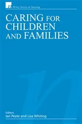 Book cover of Caring for Children and Families by Ian Peate