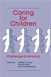 Book cover of Caring for Children by Jeffrey Lande
