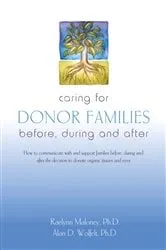 Book cover of Caring for Donor Families (2nd ed.) by Raelynn Maloney