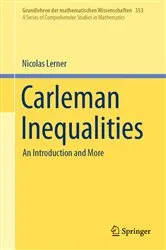 Book cover of Carleman Inequalities by Nicolas Lerner