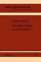 Book cover of Carmina Latina by Michael Albrecht