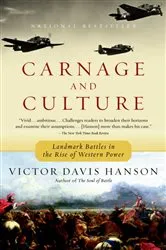 Book cover of Carnage and Culture by Victor Davis Hanson