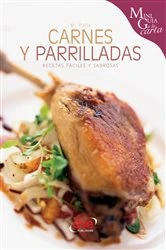 Book cover of Carnes y parrilladas by Monica Palla
