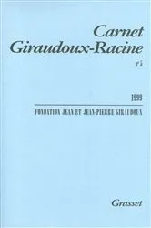 Book cover of Carnet Giraudoux-Racine n°5 by Unknown