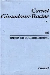 Book cover of Carnet Giraudoux Racine Tome 1 by Unknown