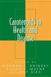 Book cover of Carotenoids in Health and Disease by Norman I. Krinsky