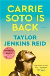 Book cover of Carrie Soto Is Back by Taylor Jenkins Reid