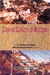 Book cover of Carrying Capacity of Mussoorie by H. Ramachandran