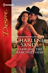 Book cover of Carrying the Rancher's Heir by Charlene Sands